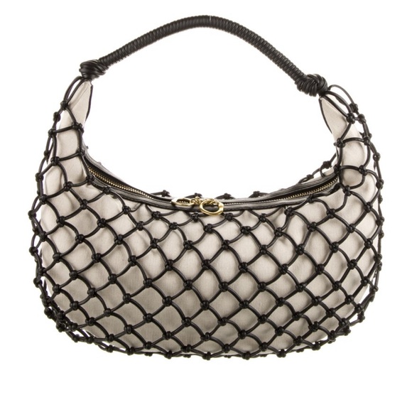 STAUD Medium Luna Bag Black Leather - Picture 2 of 4